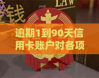 逾期1到90天信用卡账户对各项欠款的影响与后果-逾期1到90天信用卡账户对各项欠款的影响与后果是什么