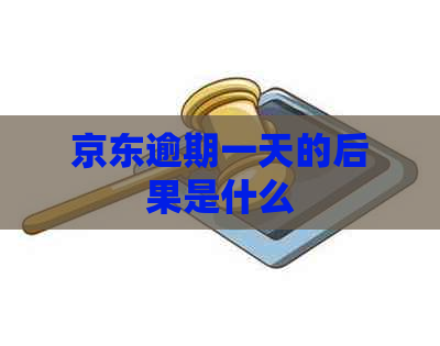 京东逾期一天的后果是什么