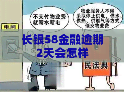 长银58金融逾期2天会怎样