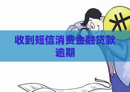 收到短信消费金融贷款逾期