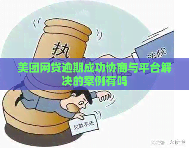 美团网贷逾期成功协商与平台解决的案例有吗