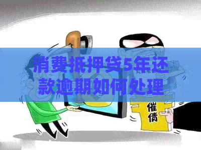 消费抵押贷5年还款逾期如何处理