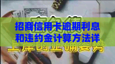 招商信用卡逾期利息和违约金计算方法详解