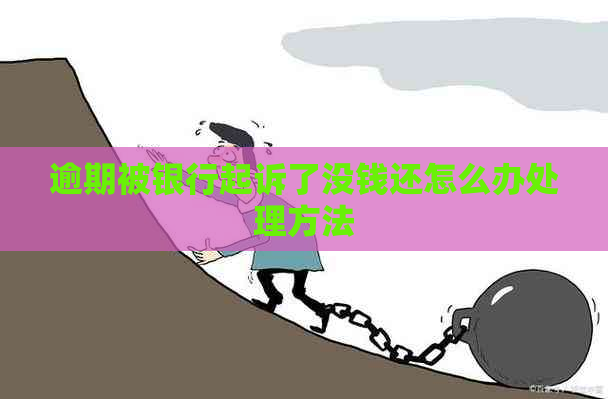 逾期被银行起诉了没钱还怎么办处理方法
