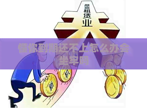 懂你到期还不上怎么办会坐牢吗