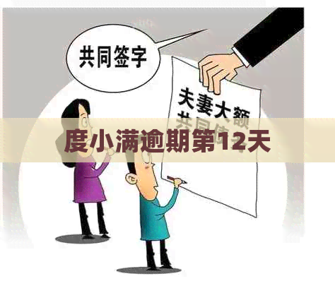 度小满逾期第12天