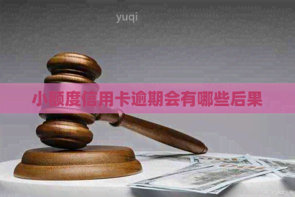 小额度信用卡逾期会有哪些后果