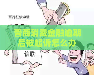 晋商消费金融逾期后被起诉怎么办
