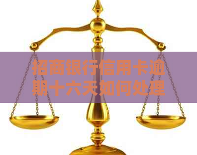招商银行信用卡逾期十六天如何处理