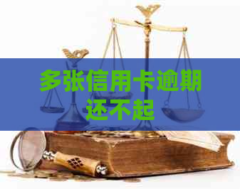 多张信用卡逾期还不起