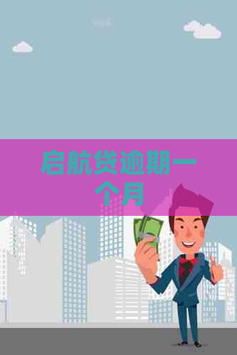 启航贷逾期一个月