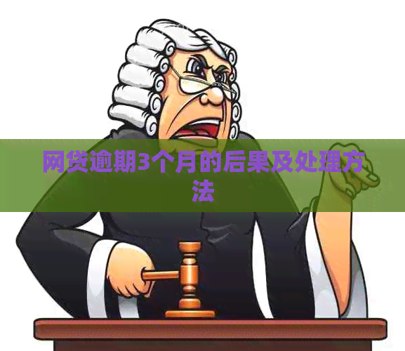 网贷逾期3个月的后果及处理方法