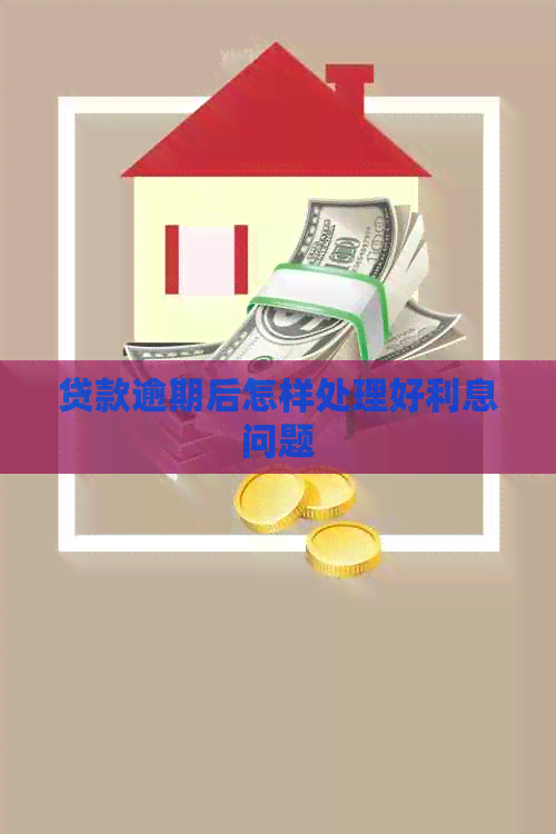 贷款逾期后怎样处理好利息问题