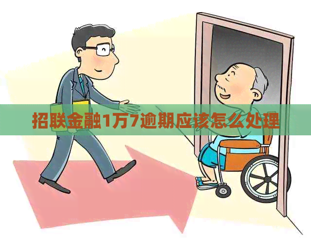 招联金融1万7逾期应该怎么处理