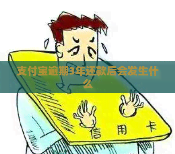 支付宝逾期3年还款后会发生什么