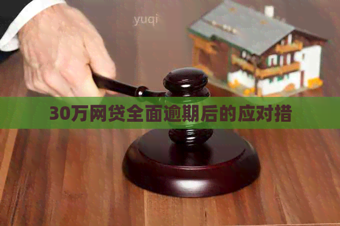 30万网贷全面逾期后的应对措
