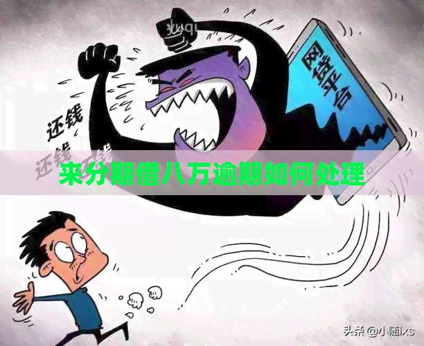 来分期借八万逾期如何处理