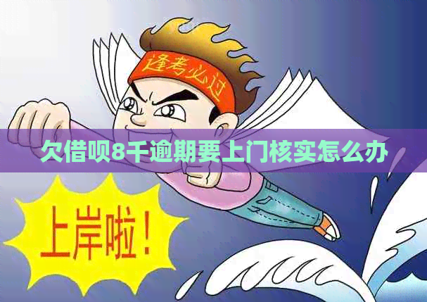 欠借呗8千逾期要上门核实怎么办