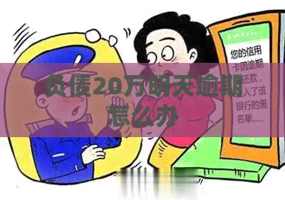 负债20万明天逾期怎么办