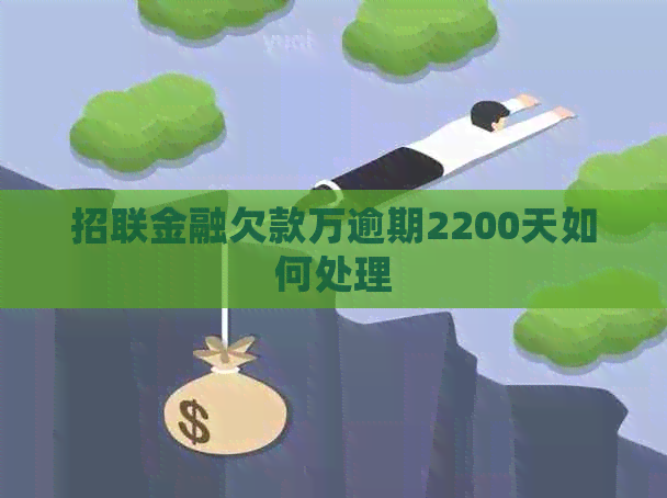招联金融欠款万逾期2200天如何处理