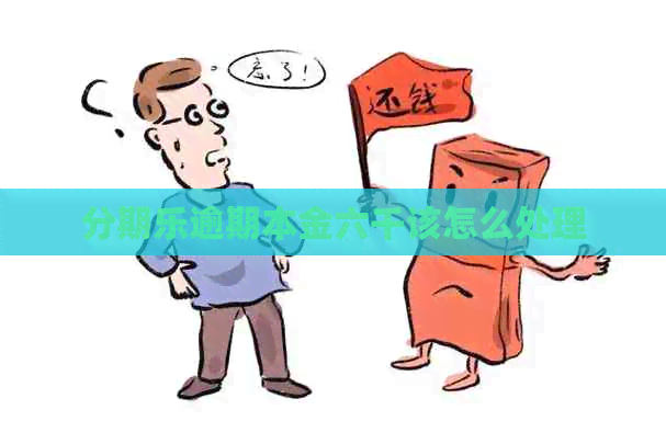 逾期本金六千该怎么处理
