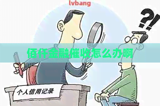 佰仟金融怎么办啊