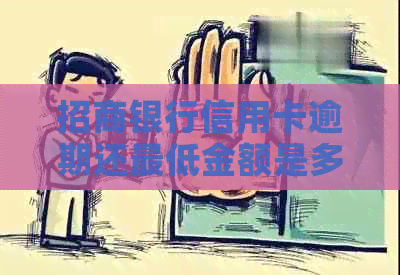 招商银行信用卡逾期还更低金额是多少