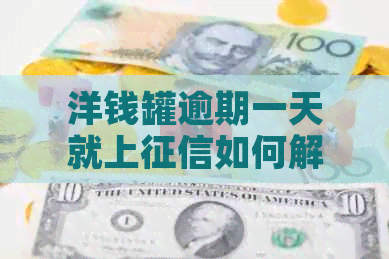 洋钱罐逾期一天就上如何解决