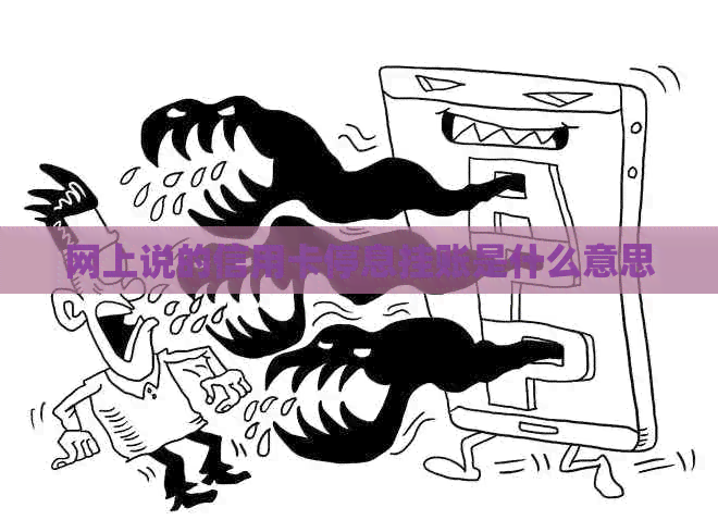 网上说的信用卡停息挂账是什么意思