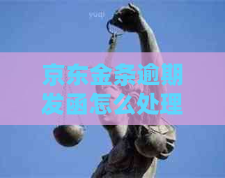 京东金条逾期发函怎么处理