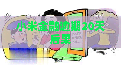 小米金融逾期20天后果