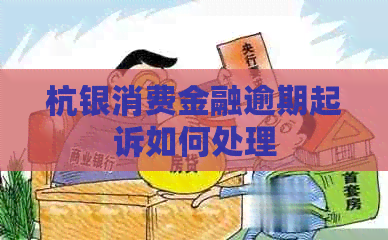 杭银消费金融逾期起诉如何处理