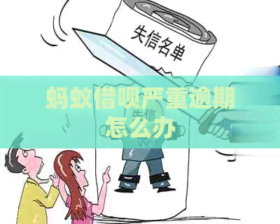 蚂蚁借呗严重逾期怎么办