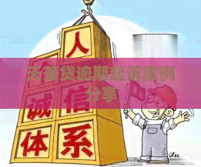 天美贷逾期起诉案例分享