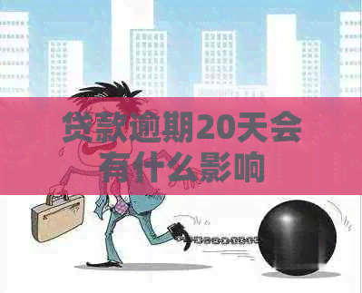 贷款逾期20天会有什么影响