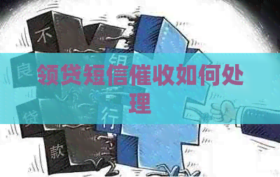 领贷短信如何处理