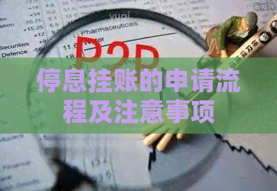 停息挂账的申请流程及注意事项