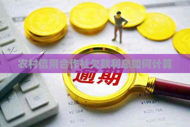 农村信用合作社欠款利息如何计算