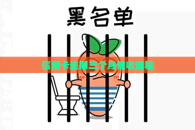 信用卡逾期三个月流程