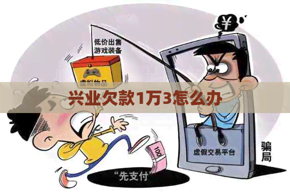兴业欠款1万3怎么办