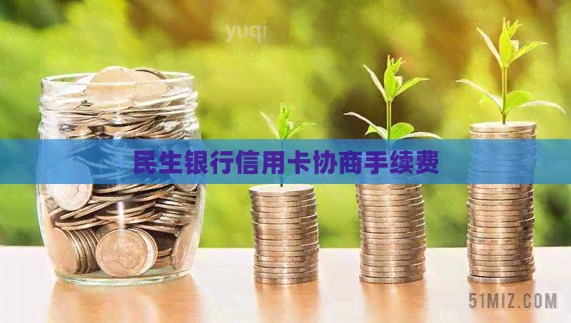 民生银行信用卡协商手续费