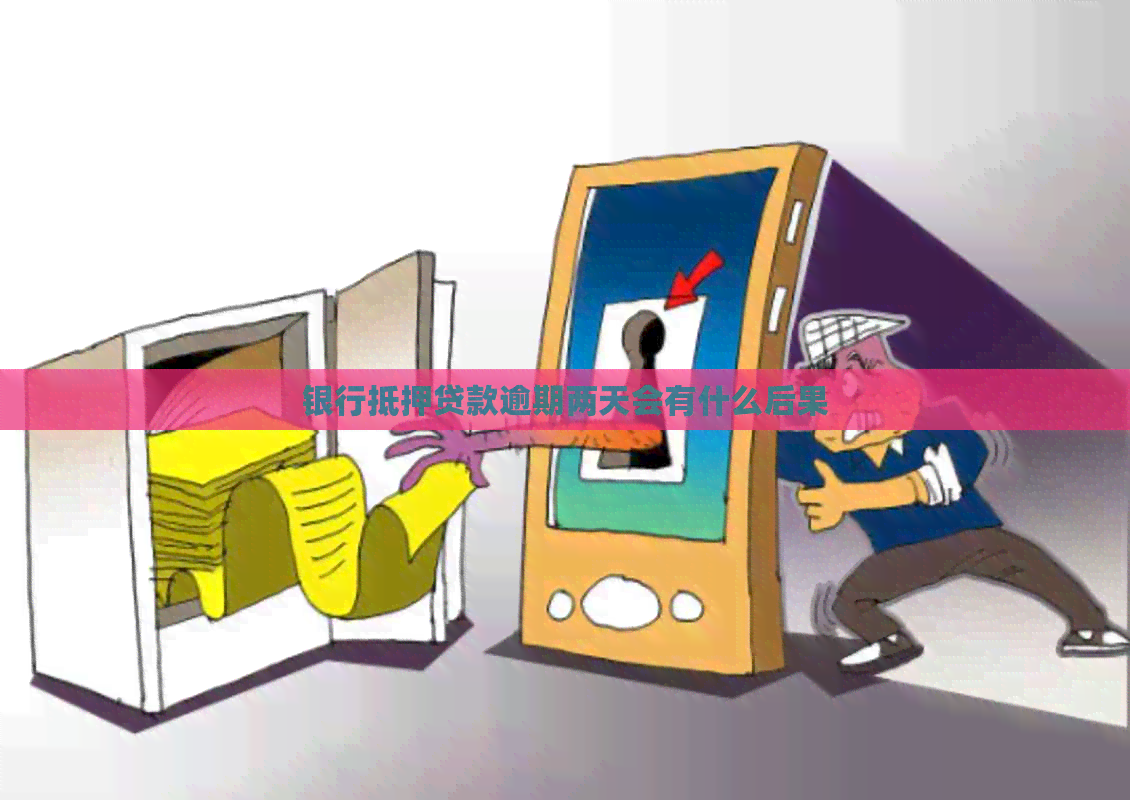 银行抵押贷款逾期两天会有什么后果