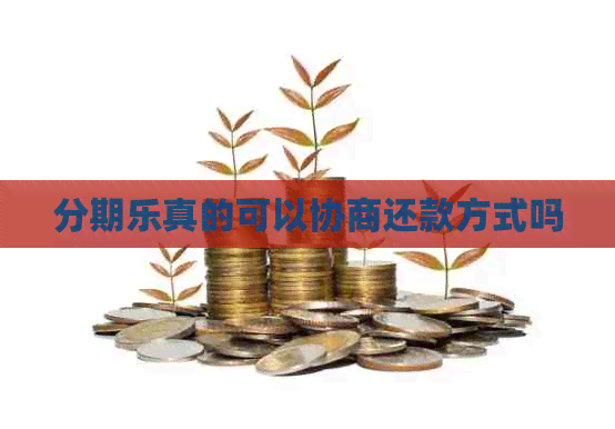 真的可以协商还款方式吗
