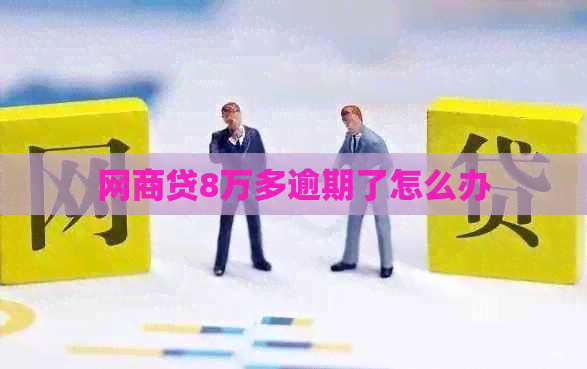网商贷8万多逾期了怎么办