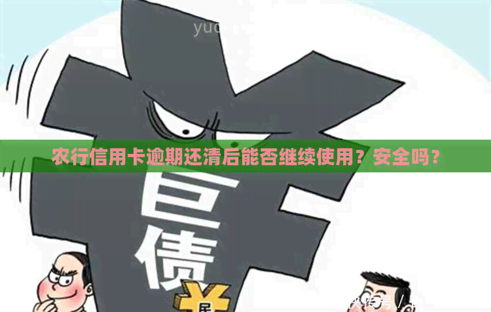 农行信用卡逾期还清后能否继续使用？安全吗？