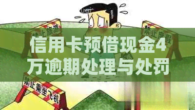 信用卡预借现金4万逾期处理与处罚：利息、还款方式全解析