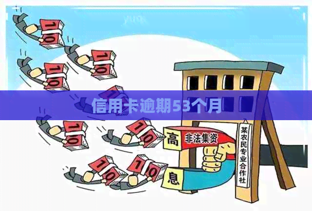 信用卡逾期53个月
