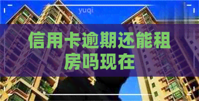 信用卡逾期还能租房吗现在