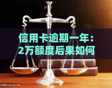 信用卡逾期一年：2万额度后果如何？处理方式与影响解析