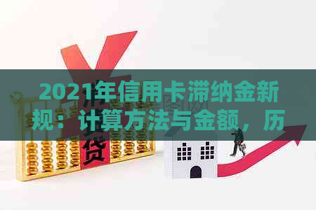 2021年信用卡滞纳金新规：计算方法与金额，历滞纳金对比